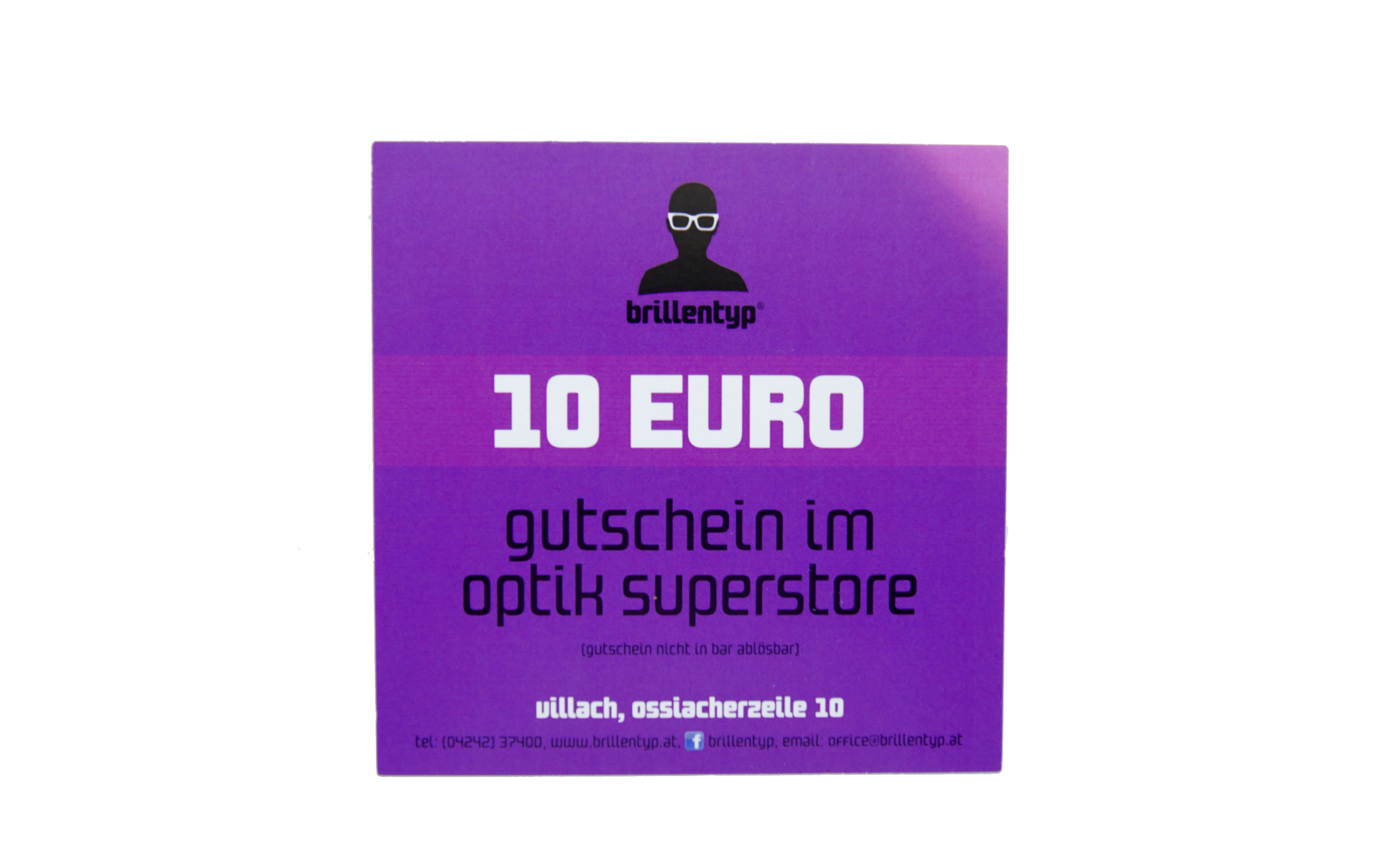 10€ Gutschein